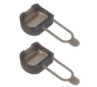 VGOL 2pcs Bike Speed Indicator Silicone Case Bicycle Cadence Speed Protective Cover Compatible with Garmin Speed Sensor 2 Grey