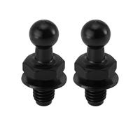 VGOL 2Pcs Bonnet Gas Struts Screw Car Bonnet Hood Tailgate Trunk Lid Gas Strut Rod Screw Ball Stud Pin Compatible with VW Golf 3 4 5 6 7 OEM WHT006580