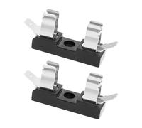 VGOL 2pcs Car Festoon Bulb Holder Socket Car LED Bulb Holder Clip Car Fuse Holder Clamp for 31mm-36mm Bulbs Railway Model Building Car License Plate Lighting