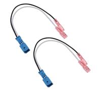 VGOL 2Pcs Car Speaker Adaptor Plug Speaker Connector Harness Wiring Adapter Replacement Part Compatible with BMW 3 Series E90 E91 E92 E93 2006-2011