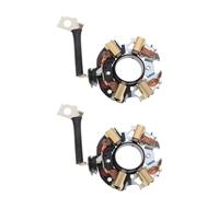 VGOL 2Pcs Carbon Brush Holder 0001110061 0001110062 Compatible with Bosch Starter Motor Compatible with Volkswagen