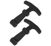 VGOL 2PCS Cooler Lid Latches 111.54x80x23mm T Shaped Silicone Latches Silicone Coolers T Latches Compatible with Yeti Tundra Coolers Accessories