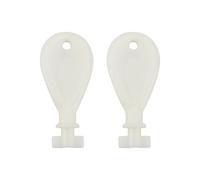 VGOL 2Pcs Creative Key Paper Towel and Toilet Paper Dispenser Replacement Key Compatible with Oasis Creations TP334 TP335 DTP33