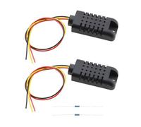 VGOL 2Pcs DHT21 AM2301 AM2301A Capacitive Digital Temperature Humidity Sensor Module 3.3-5V DC for Humidity Regulator Testing Equipment