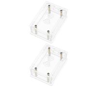 VGOL 2Pcs ESP32 30-Pin Acrylic Case Compatible with ESP32 Development Board Protective Shell