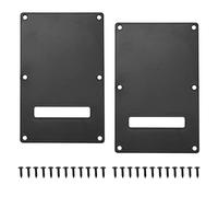 VGOL 2Pcs Guitar Backplate Replacement Compatible with Fender Stratocaster US/Mexico Modern Style Electric Guitar Standard Guitar Back Plate