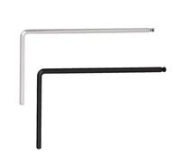 VGOL 2PCS Guitar Wrench Compatible with Martin Acoustic Guitar 4mm Silver and 5mm Black Guitar Truss Rod Metal Wrench Tool Guitar Allen Wrench