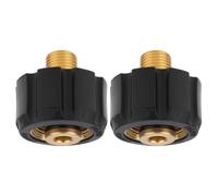 VGOL 2pcs M22 Female to 1/4" AG Pressure Washer Adapter Fitting Compatible with Kärcher