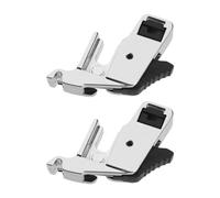 VGOL 2pcs Metal Low Pole Adapter Sewing Machine Presser Foot Adapter, Compatible with Singer, Brother, Janome, Kenmore, Babylock, Elna, New Home