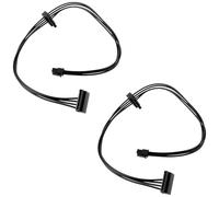 VGOL 2pcs Mini 4-pin to 2-pin Sata Serial Hard Drive Power Cable Length 45cm Compatible with Lenovo M410 M610 M415