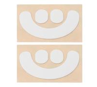 VGOL 2Pcs Mouse Feet Mouse Skatez Gaming Mouse Feet Replacement Gaming Mouse Anti-Alip Pad Compatible with SteelSeries Rival 3 White