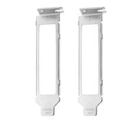 VGOL 2Pcs Quad Port Generic Low Profile Short Bracket for Intel I350-T4 E1G44ET NC365T E1G44ET2 Compatible with DELL H092P HM9JY K828C
