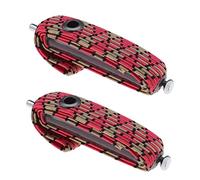 VGOL 2PCS Single-End Guitar Adjustable Elastic Capo Rubber Band Capo for Folk Guitar Ukulele Violin Musical Instrument Accessories