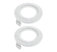 VGOL 2PCS Trimmer Spool Cover Cap 79.3x23.7mm Compatible with Stihl FSE52 FSA57 FSA30 Mowers Compatible with Stihl AutoCut C 3-2 Threaded Head Spool, White