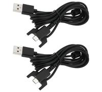VGOL 2pcs USB Charging Cable 2m Compatible with Logitech G403 G703 G900 G903 G Pro Wireless Mouse G560 Speaker