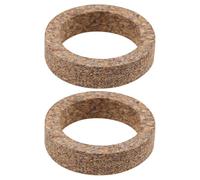 VGOL 2x Trombone Slide Cork Bumper Washer 17.5x13x4mm Compatible with Benge Compatible with Conn Trombone Instrument
