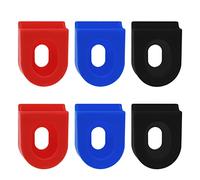 VGOL 3 Pair Bicycle Crank Arm Protector Sets Bicycle Crankset Cover Bike Crank Arm Boots Protectors Accessories for Mountain Bike Road Bike