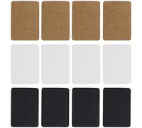 VGOL 300Pcs Mini Earring Display Cards Kraft Paper Earring Tags Mini Hair Clip Display Cards Paper Earrings Display Holder for Display and Organizing