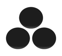 VGOL 3pcs Adhesive Dashboard Pad Disc Dashboard Suction Pad Double-Stick Adhesive Backing Compatible with Dash Cam GPS Car Phone Mount Black