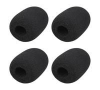 VGOL 4-Pack Microphone Foam Windscreens, Compatible with Rode M5/NT5/NT6/NT55 Pop Filter Sponge Covers for Noise Reduction
