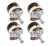 VGOL 4pcs 100K Ohm WH138 Potentiometer Rotary Linear Variable Resistors with On Off Switch 6x12mm Shaft for Volume Control