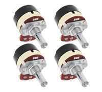 VGOL 4pcs 10K Ohm WH138 Potentiometer Rotary Linear Variable Resistors with On Off Switch 6x12mm Shaft for Volume Control