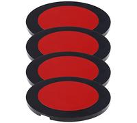 VGOL 4PCS Adhesive Sticky Disc Pad Mounting Disk Suction Cup Pad for Car Dashboard Cell Phone Holder Car GPS Suction Mount Dash Cam Holder 80mm