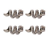 VGOL 4pcs Beard Beads for Men Beard Rings Norse Hair Tube Beads Dreadlocks Beads Braid Accessories for Hair Braiding DIY Jewelry Bracelet Pendant Necklace