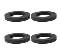 VGOL 4Pcs Flat Foam Doughnut Washer 92x55x12mm Replace PP0034 Seal Compatible with Viva 1 1/2 Inch for Close Coupled Toilet Cistern and Pan Connection
