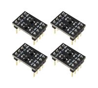 VGOL 4Pcs Logic Level Converter 2 Channel Bi-Directional Shifter I2C 3.3V-5V Compatible with Ard-uino Nano R3 Compatible with Nano 33 IoT