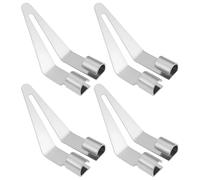 VGOL 4PCS Plastic Welding Gun Smoothing Head 55mm Compatible with Plastic Welding Gun to Repair Toys Cars Bumpers Kayaks