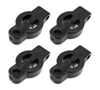 VGOL 4Pcs Rubber Exhaust Hanger Mounts 91x50mm Bracket for Pipe Support Compatible with Hyundai H100 Bus Compatible with Mitsubishi 28599M2000