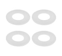 VGOL 4PCS Silicone Toilet Tank Water Stop Gasket Compatible with GEBERIT Universal Toilet Outlet Flushing Valve Repair Tank Rubber