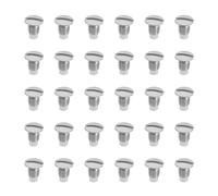 VGOL 50pcs Needle Plate Screws Round Head Fastening Screw Industrial Sewing Machine Accessories Flat Turning Metal Screw Compatible with Brother