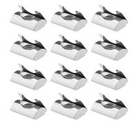 VGOL 50PCS T-Slot Nut with Spring Sheet for European Standard 3030 Series Aluminum Profiles M8 Internal Thread 8mm Groove Depth Carbon Steel