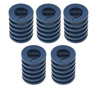VGOL 5pcs 3D Printer Die Spring 10mm ID 20mm OD 25mm Long Spring Steel Spiral Stamping Light Load Compression Mould Die Spring for 3D Printer Compression Heating Bed