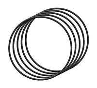 VGOL 5Pcs 70mm O Ring Replacement Rubber Sealing Rings Gasket Washer Accessories for Faucet Household Pipeline Hydraulic Pipeline Black