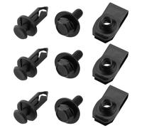 VGOL 70Pcs Engine Under Cover Splash Shield Guard Body Bolts Bumper Fender Liner Push Retainer Fastener Rivet Clips Compatible with Honda