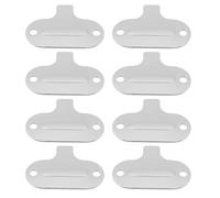 VGOL 8 Pieces 79544 Sewing Machine Needle Plate Screwdriver 30x22mm Stainless Steel Compatible with Home Sewing Machine