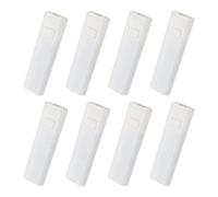 VGOL 8 Pieces Cord Weight Spare for Vertical Blind Roller Blinds Window Shutter White Plastic Safety Handle Tensioner Device Blinds Accessories 100x30mm