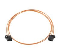 VGOL Auto Fiber Optical Optic Loop Cable Male to Male Car MOST Fibre Optic Cable Extension Compatible with Mercedes Compatible with BMW, 1M
