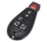 VGOL Car 5-Button Remote Key Shell Compatible with Grand Voyager Replacement Keyless Entry Remote Key Fob Case Cover Housing Automotive Accessories