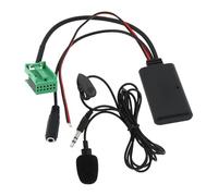 VGOL Car Bluetooth Aux-in Adapter A2DP with Microphone 5-12V Compatible with Mercedes Comand NTG 2.5 CLK SLK SL Class