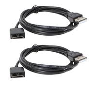 VGOL Pack of 2 Replaces WMC-NW20MU USB Charging Cable Replacement Part Compatible with Sony Walkman MP3 Player NWZ-A816 NWZ-A818 NWZ-A828 NW-A916 NW-A918 NW-A919 NWZ-610F 1.2 M