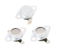 VGOL Pack of 3 Tumble Dryer Thermostats Heater Element Thermostat Kit OEM C00849189 Compatible with I2D71WUK/ I2D81BUK/ I2D81SUK/ H2D71WUK/ H2D81WEUK Models