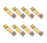 VGOL Pack of 8 Carbon Brushes Compatible with Triang Hornby X67 Train Motor Brushes for X03 X04 X337 X3170 Model Railway Engines 1:76 Scale