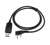 VGOL Walkie Talkie Programming Cable Compatible with Baofeng Radio UV-3R/ UV-5R/ UV-5R PLUS/UV-5RA/ UV-5RB/ UV-5RC Compatible with Kenwood Radio TK-2107 1m