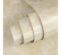 vgoltd Furniture Sticker Marble Effect Self Adhesive Vinyl Sticky Back Peel and Stick Contact Paper Roll for Kitchen Countertop Worktop Table & Door (Style 5, 60 x 1000 cm)