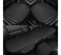 Vgpbphj Breathable & Anti-Slip Viscose Filament Car Seat Covers, Non-Slip Cars Seat Pad for Summer Breathable and Refreshing, Universal Ice Silk Cotton Car Seats Cover with Pocket (Black)