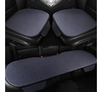 Vgpbphj Breathable & Anti-Slip Viscose Filament Car Seat Covers, Non-Slip Cars Seat Pad for Summer Breathable and Refreshing, Universal Ice Silk Cotton Car Seats Cover with Pocket (Sapphire Blue)